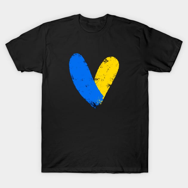 I Love Ukraine T-Shirt by Sizukikunaiki